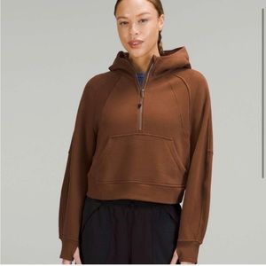 Lululemon scuba hoodie roaster brown (RARE color)